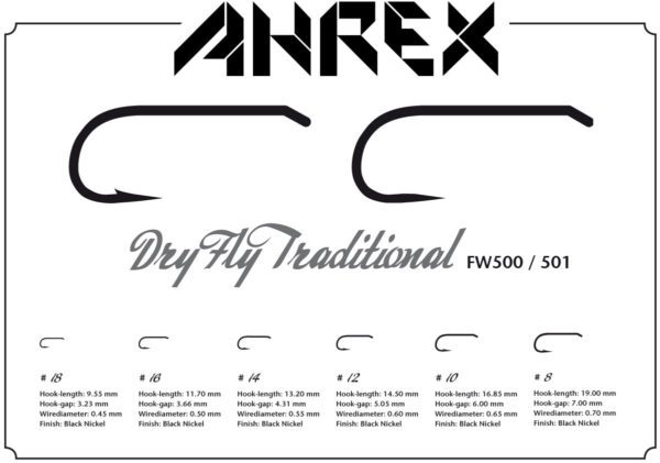 Ahrex FW500 Dry Fly Traditional