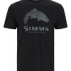 Simms Wood Trout Fill T-shirt sort