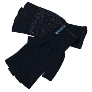 Kinetic Merino Wool Half Finger Glove OS Black
