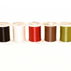 A. Jensen 6/0 Tying Thread Combo - 1 Of Each 5 Colors